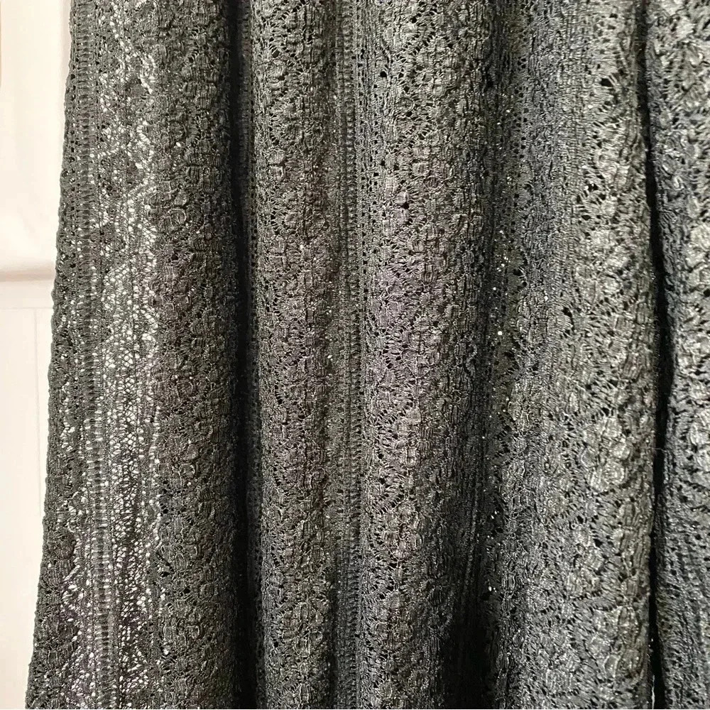 NWT Free People Muche Muchette Valentino Lace Wide-Leg Jumpsuit Black - Picture 11 of 15